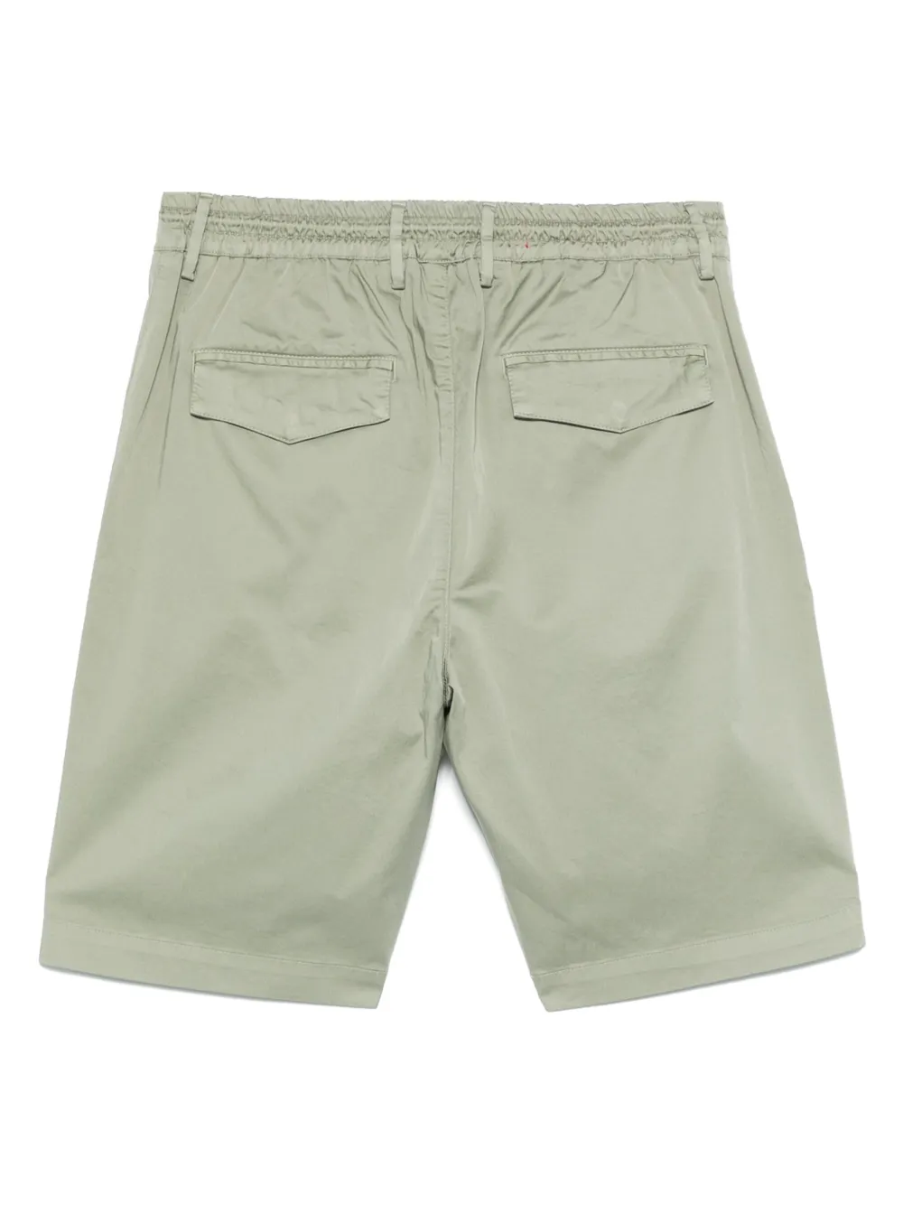 Eleventy pleat-detail shorts - Green