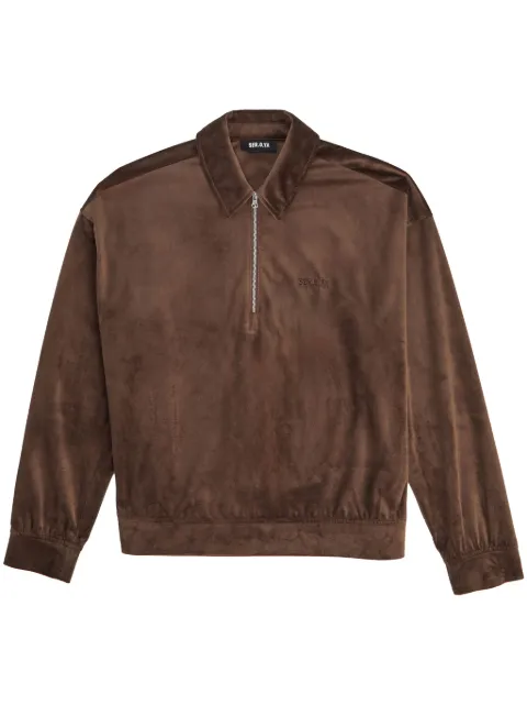 SER.O.YA Charles velvet shirt