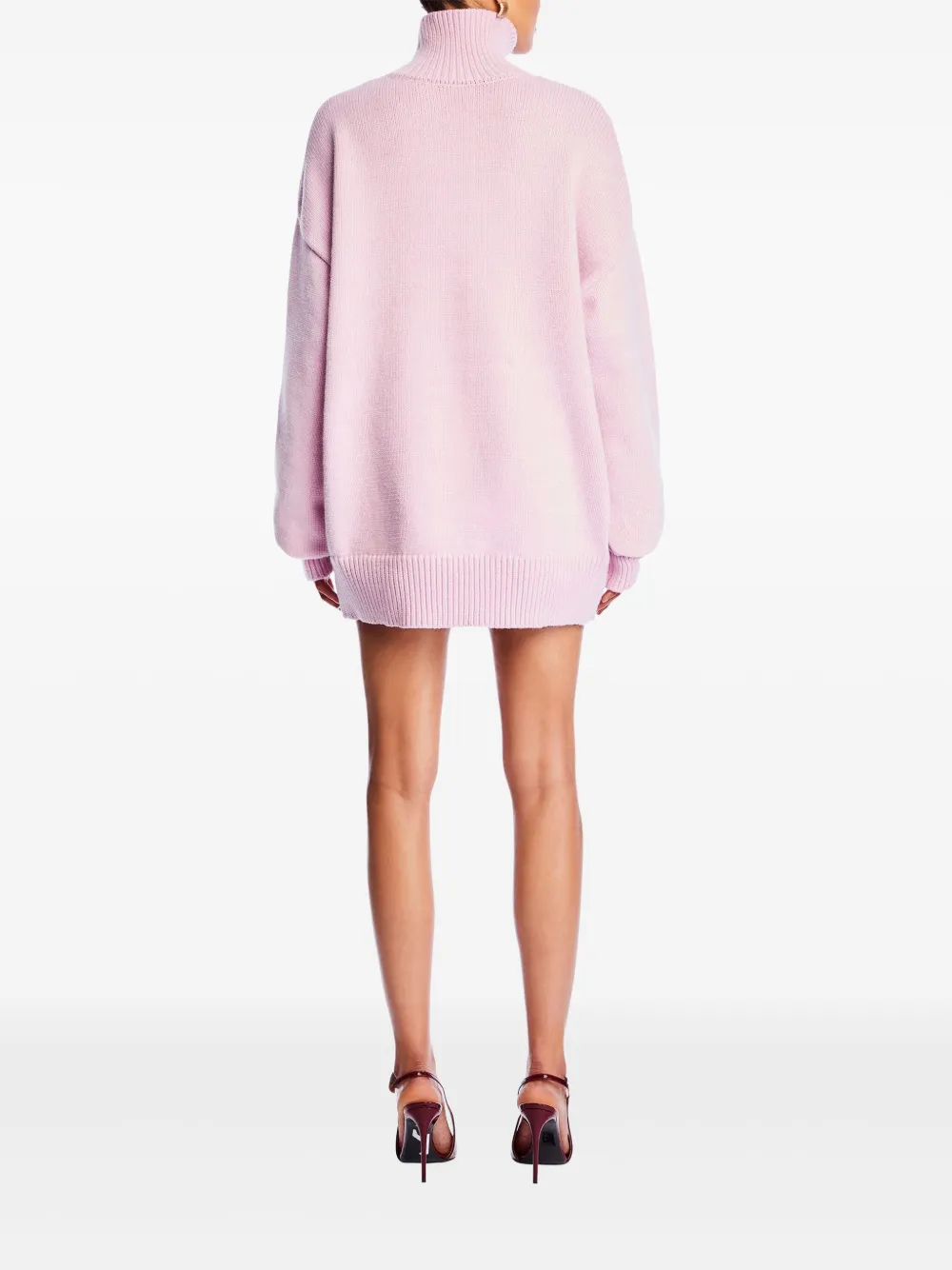 Ser.o.ya Elsa Turtleneck Sweater In Pink