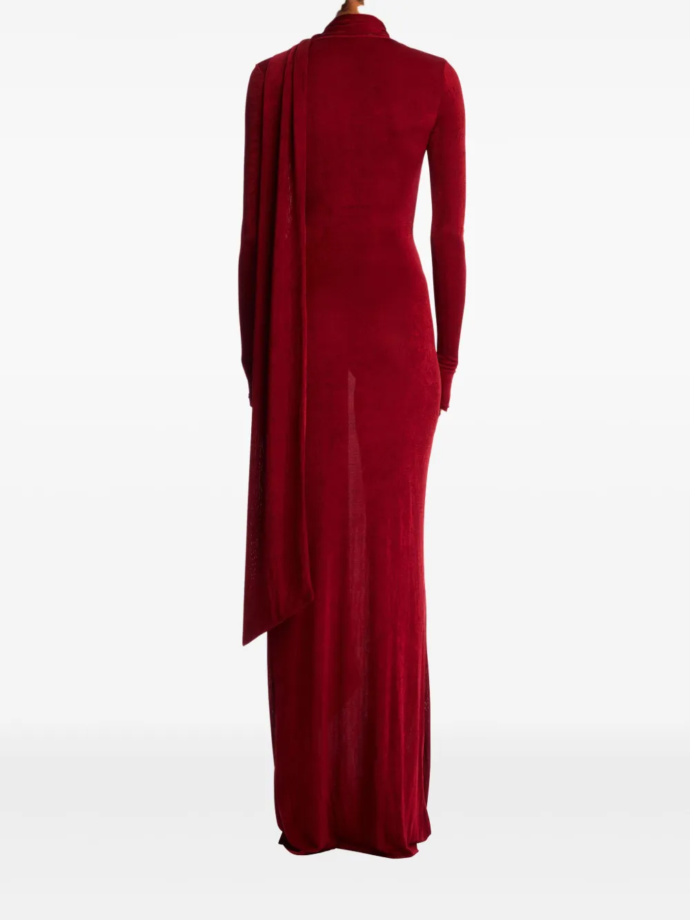 SER.O.YA Rashelle maxi-jurk RUBY RED