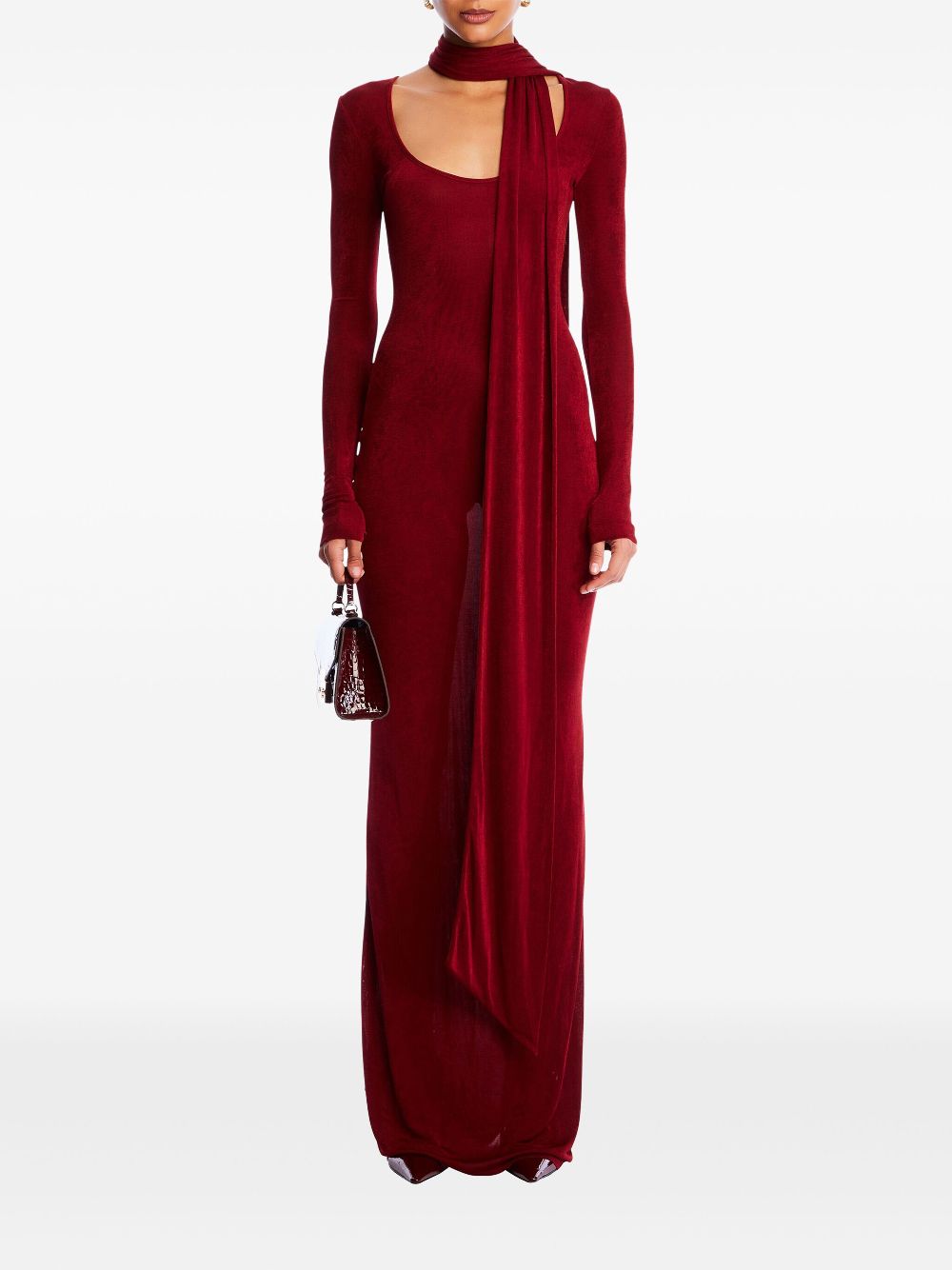 SER.O.YA Rashelle maxi dress - RUBY RED