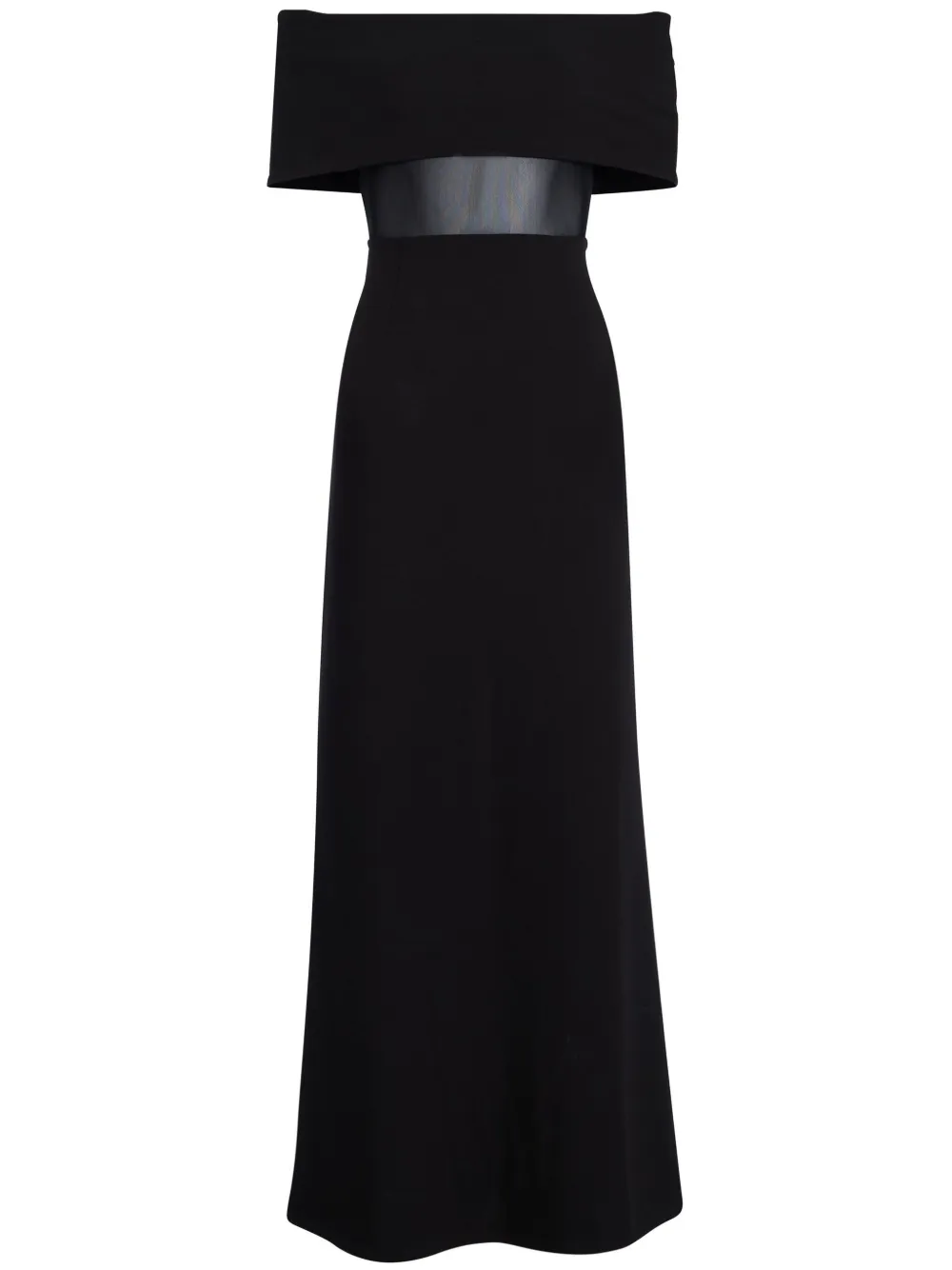 SER.O.YA Isabel gown | Black | Image 1