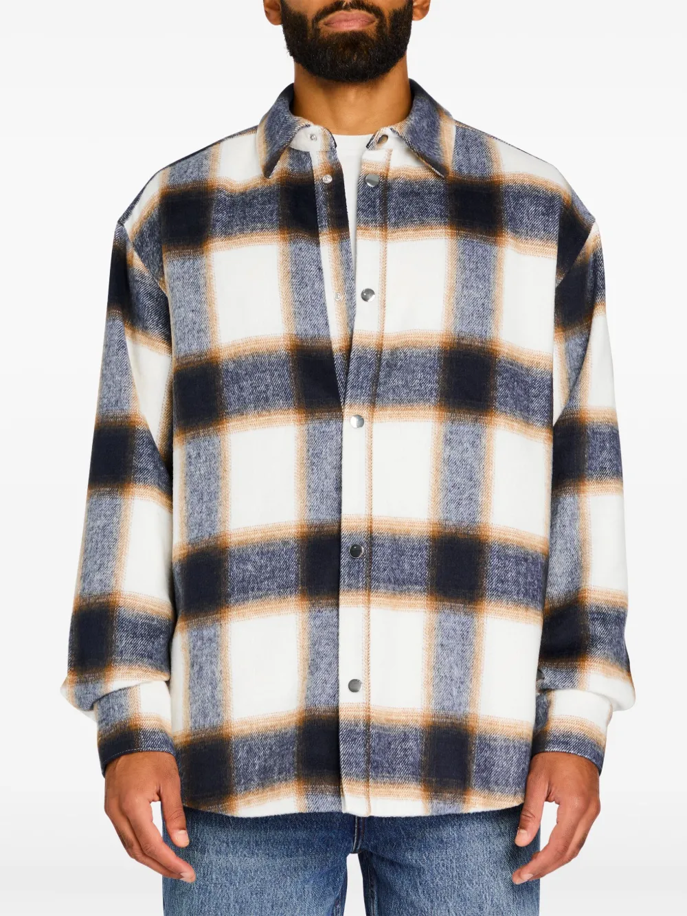 SER.O.YA Dack Relaxed shirtjack - Wit