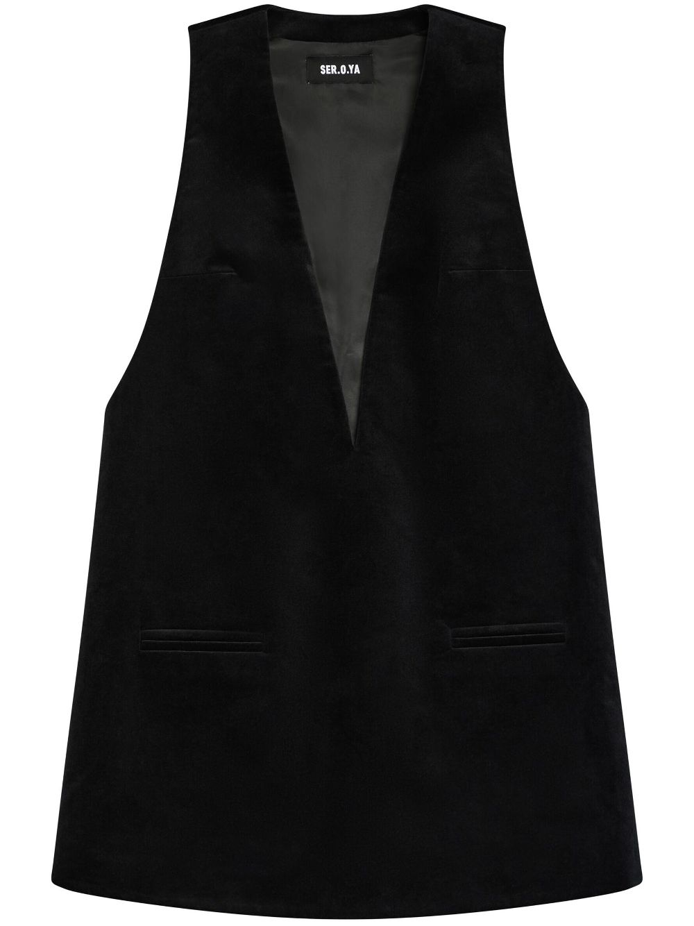 SER.O.YA Maxine mini dress - Black