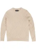 SER.O.YA Joseph Grid jumper - Neutrals