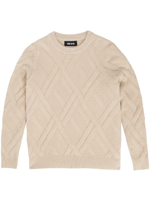 SER.O.YA Joseph Grid Pullover