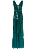 Saiid Kobeisy sequin long dress - Green