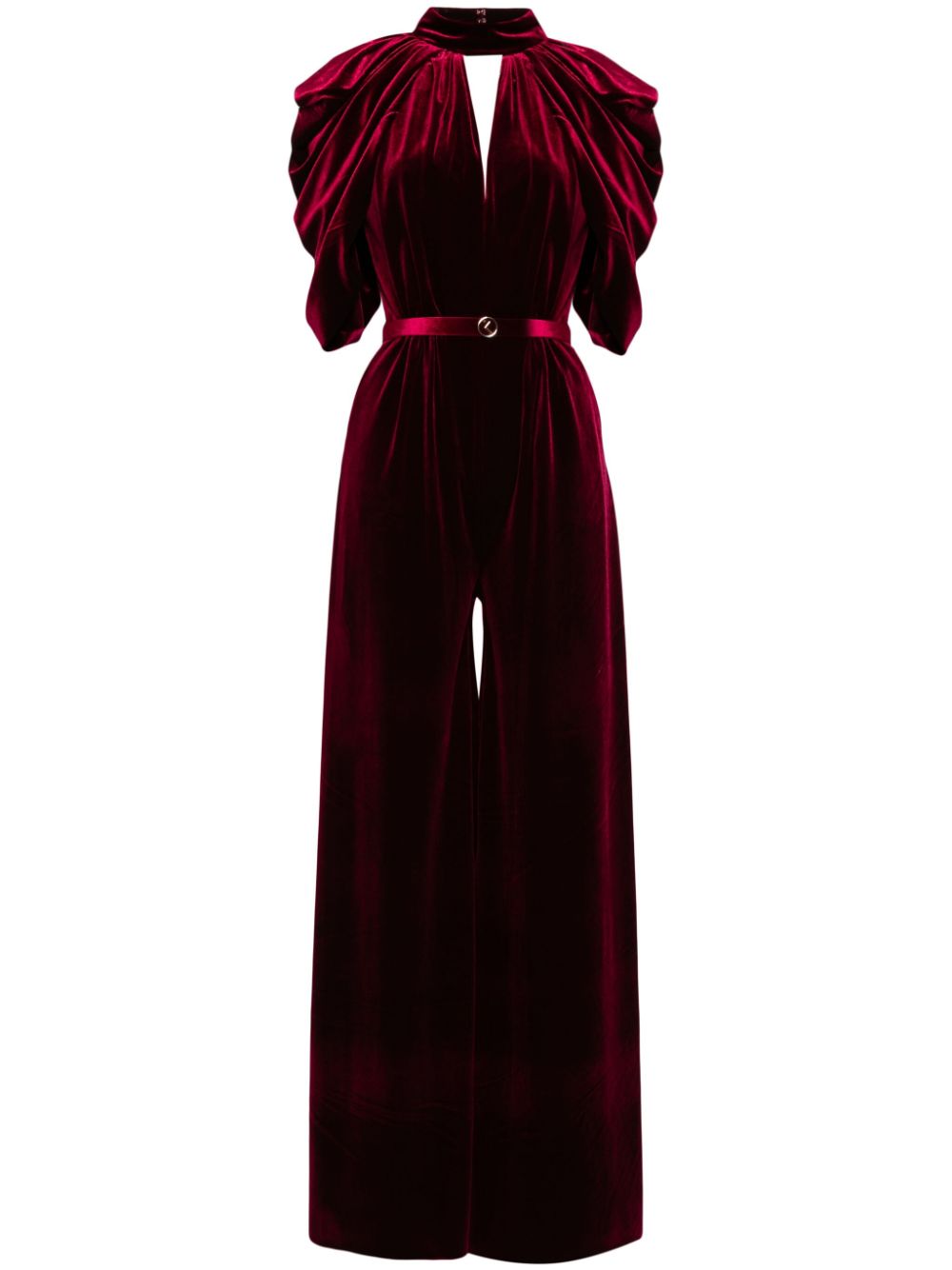 velvet jumpsuit