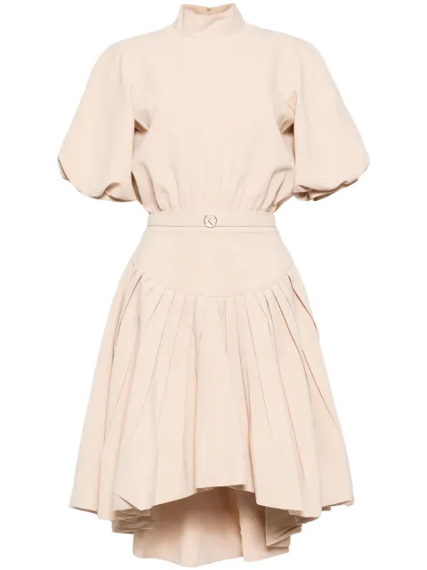 Saiid Kobeisy vestido corto de crepé