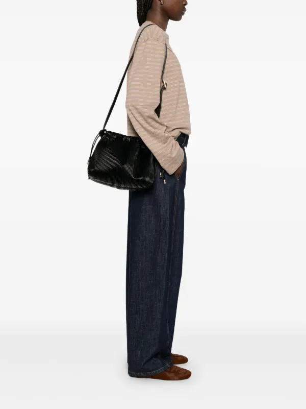 A.P.C. Ninon Shoulder Bag | Brown | FARFETCH