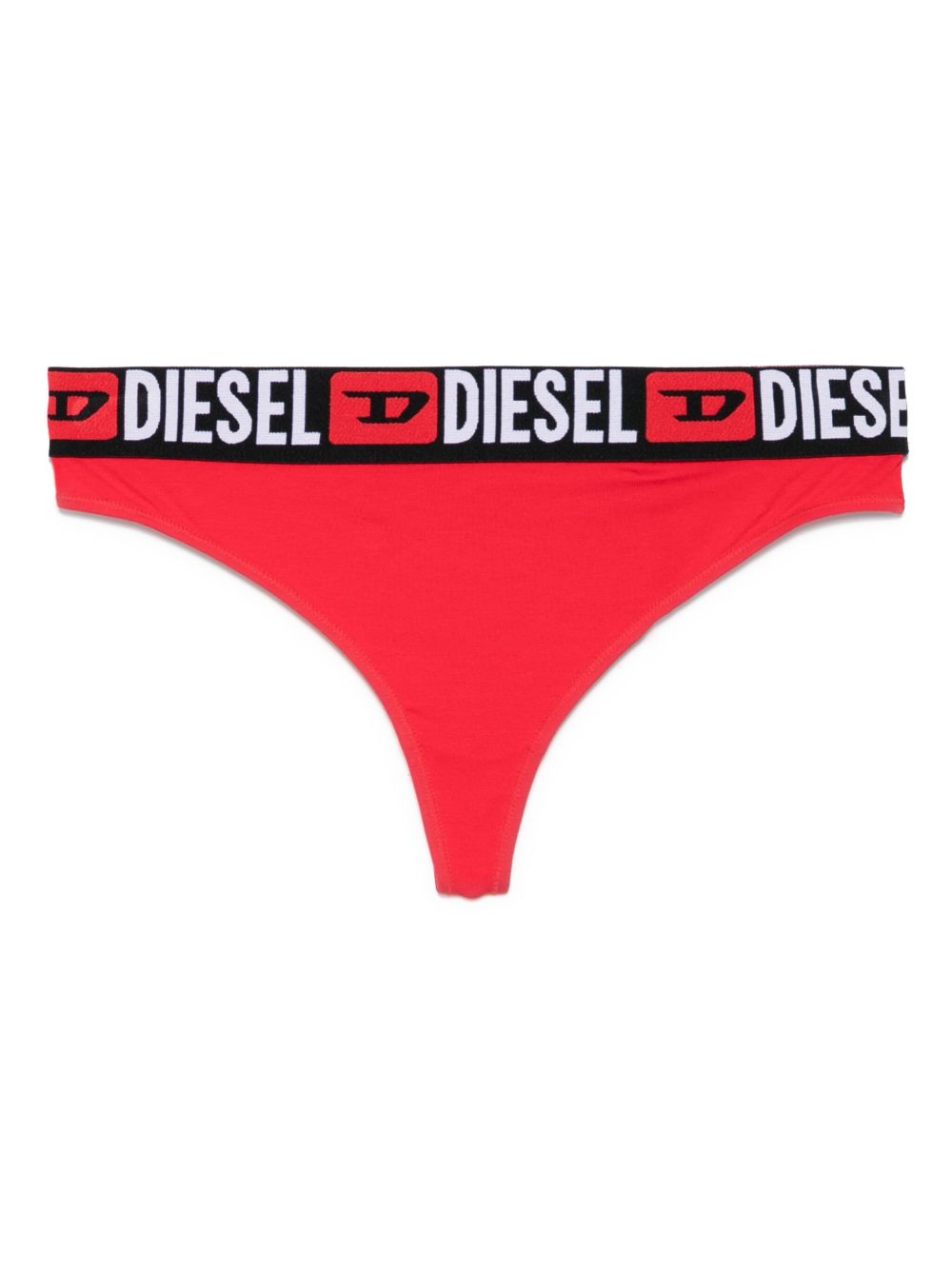 Diesel Drie Ufst-Stars strings - Rood