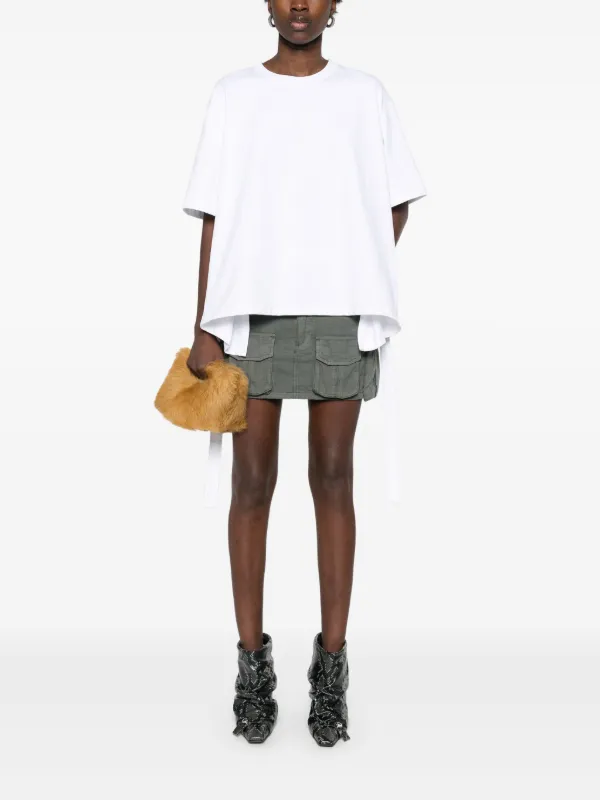 ガニー GANNI GANNI Tシャツ Future Heavy Jersey Sun Short