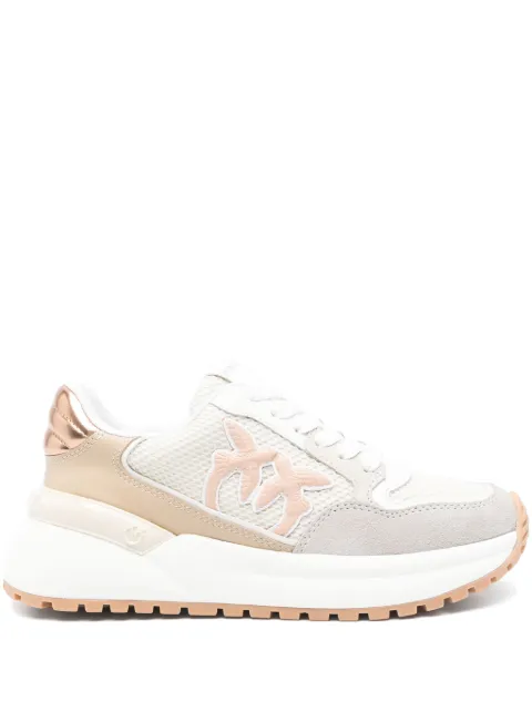 PINKO Love Birds-appliqué sneakers