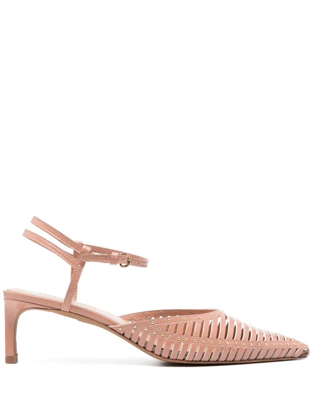 Ulla Johnson 70mm patent-leather pumps Pink