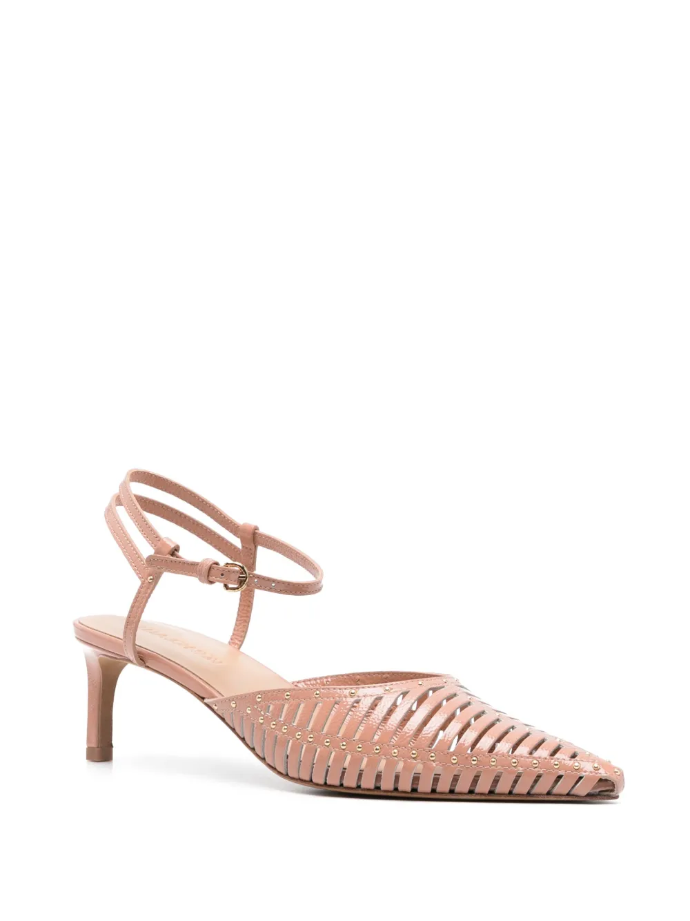 Ulla Johnson 70mm patent-leather pumps Pink