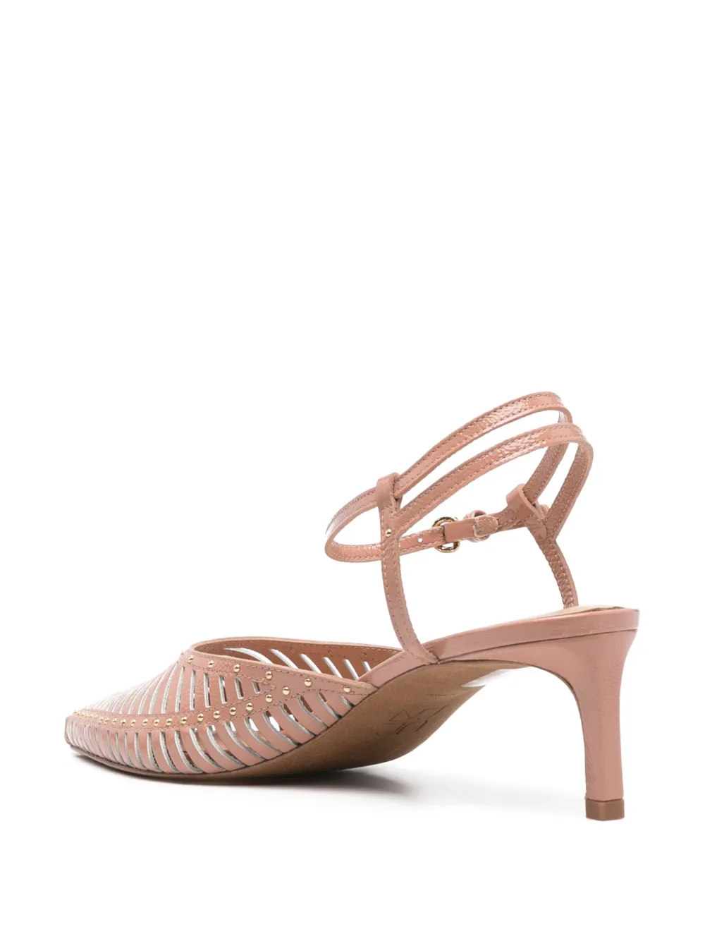 Ulla Johnson 70mm patent-leather pumps Pink