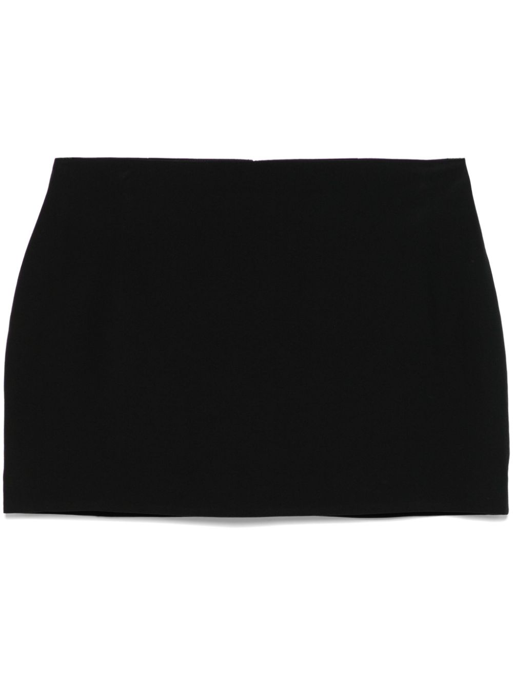 silk mini skirt