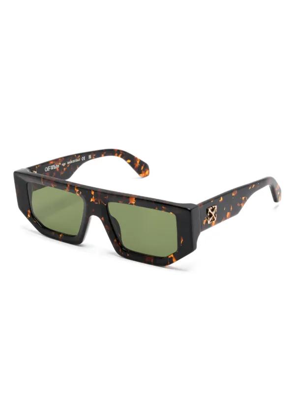 Off-White Eyewear Vancouver サングラス | ブラウン | FARFETCH JP