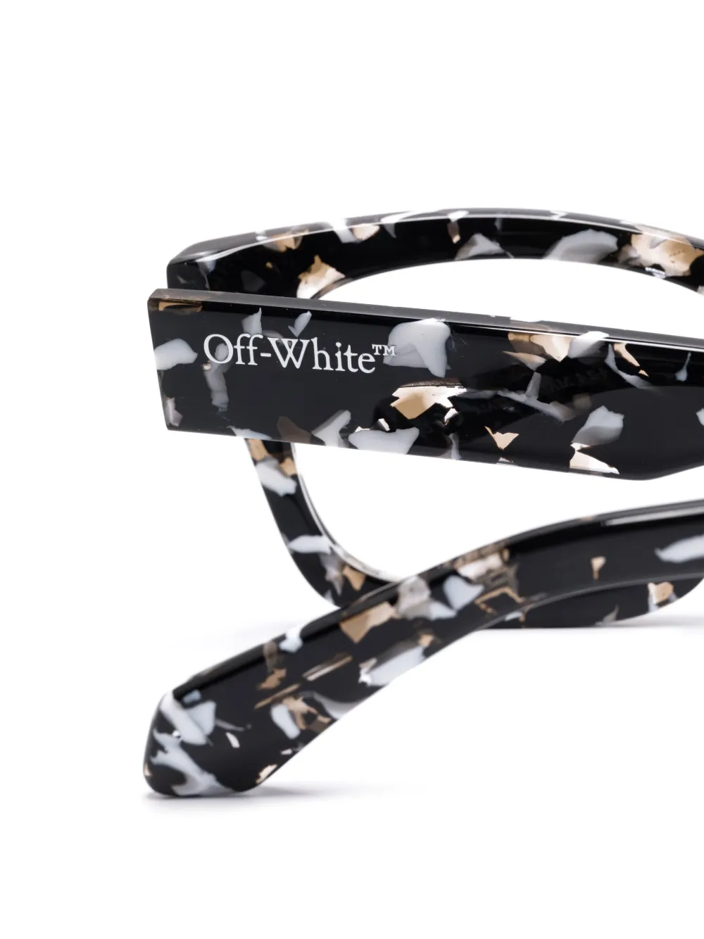 Off-White Style 78 bril Zwart