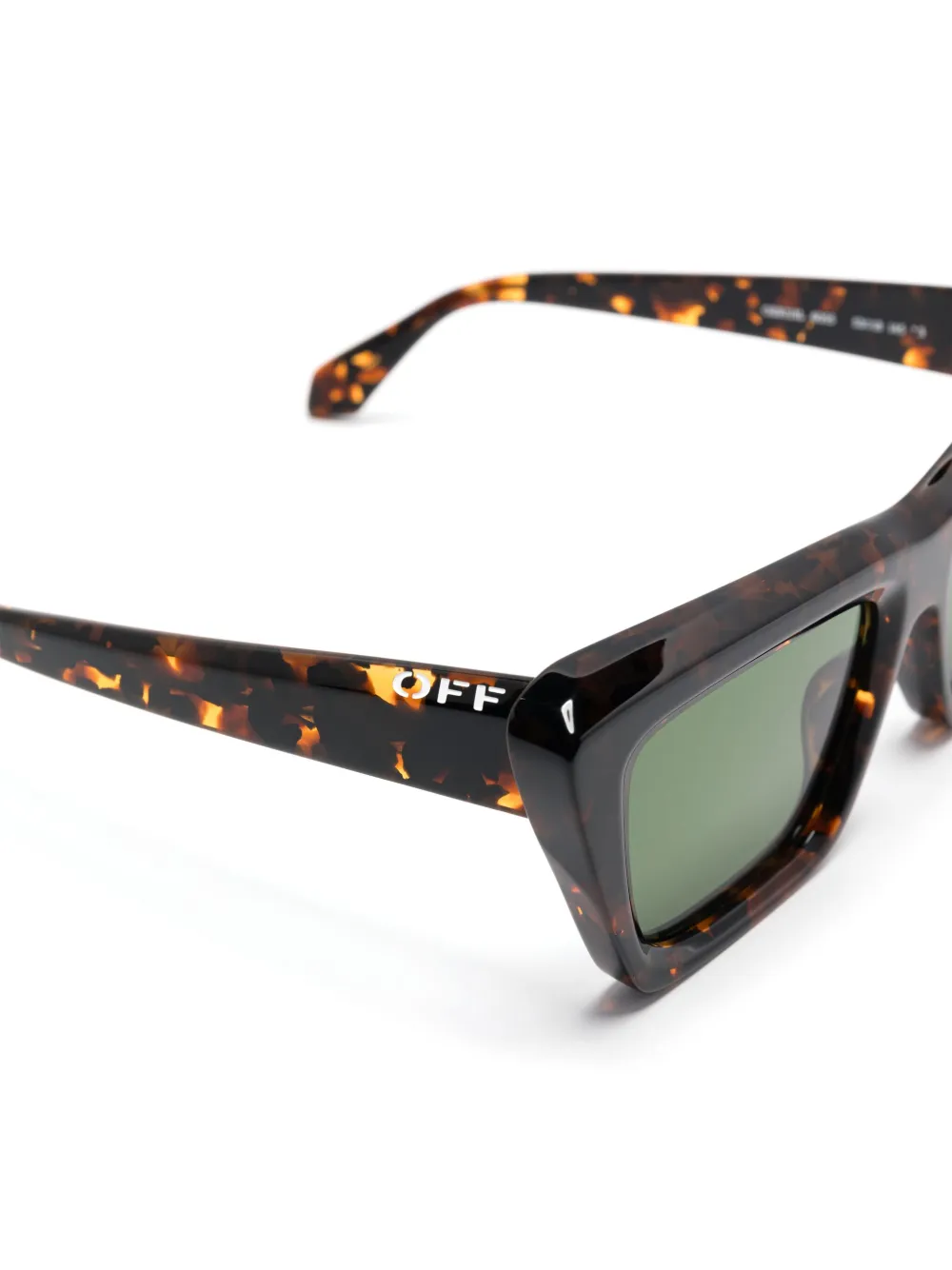 Off-White Hampton zonnebril Zwart