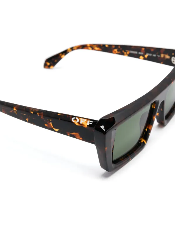 Off-White Eyewear Hartford Sunglasses | Brown | FARFETCH IL display picture 2