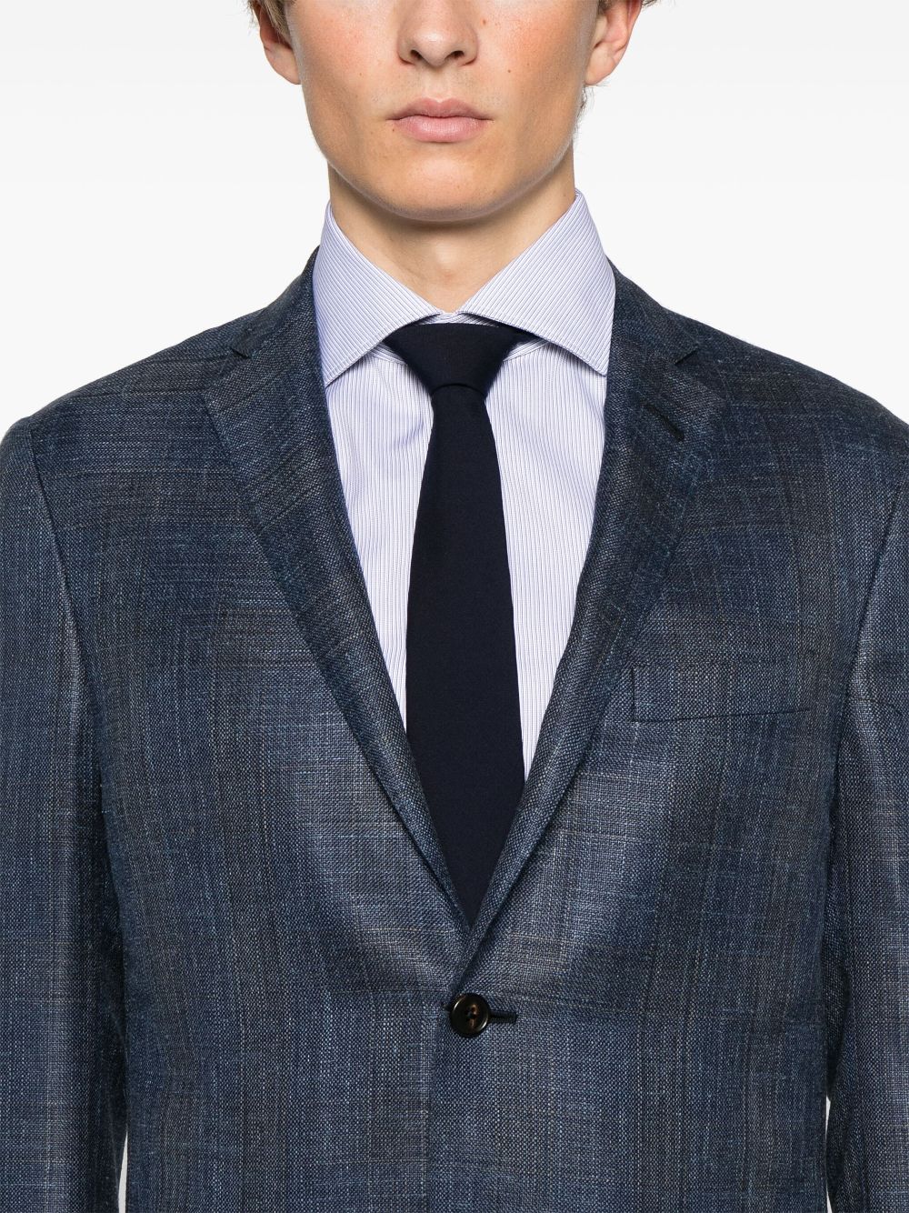 Corneliani Academy Light blazer Blauw