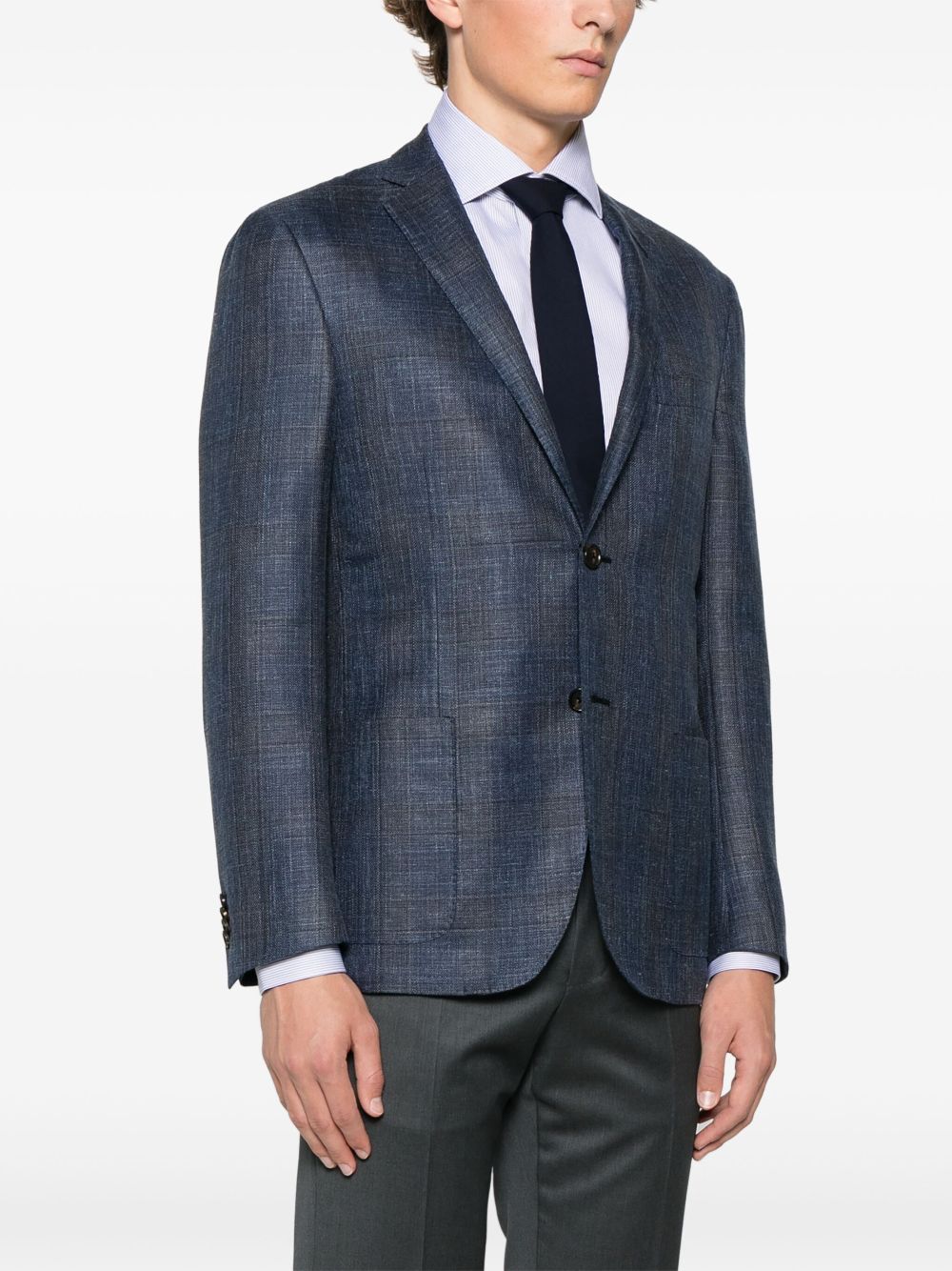 Corneliani Academy Light blazer Blauw