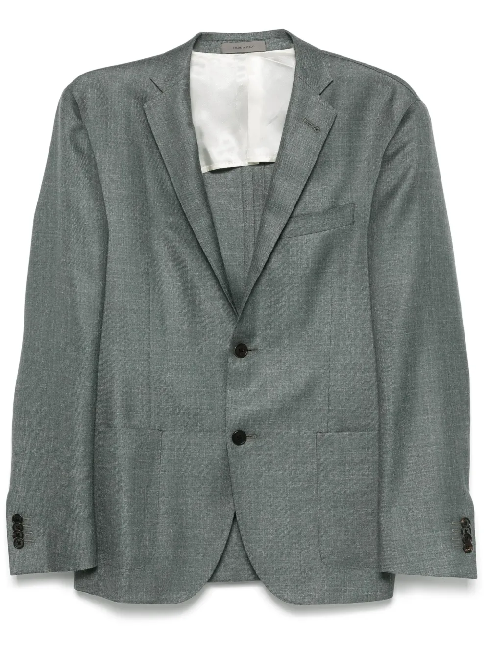 single-breasted blazer