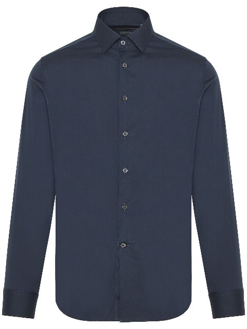 Corneliani poplin shirt