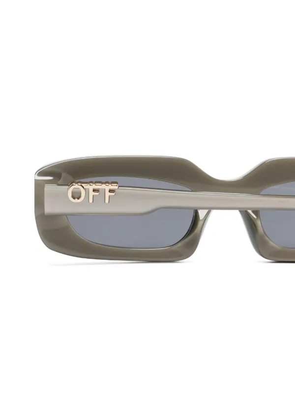 【関税＆送料込み】Off-White Renton Sunglasses Off-White Eyewear Renton Sunglasses | Grey | FARFETCH