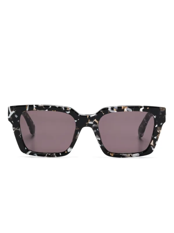 Off-White Eyewear Branson サングラス | ブラック | FARFETCH JP