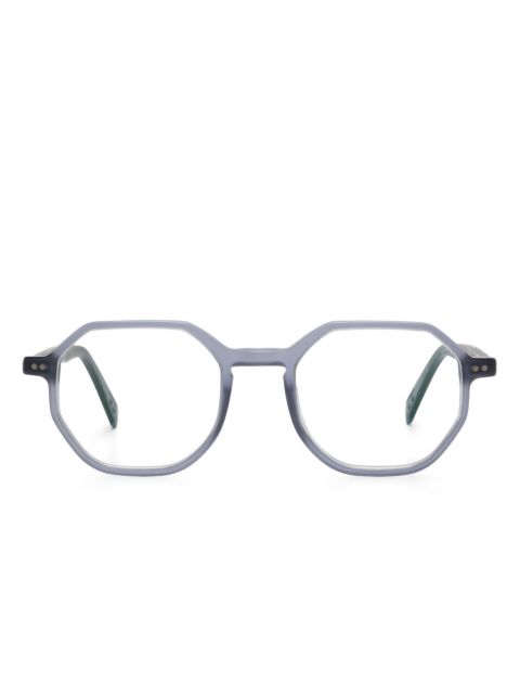 Lunor geometric-frame glasses