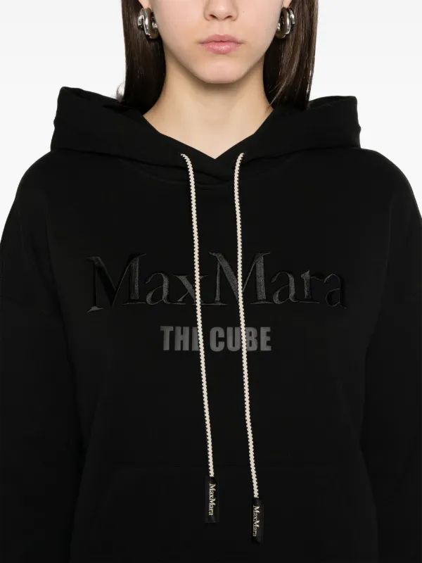 S Max Mara Agata Hoodie | Black | FARFETCH