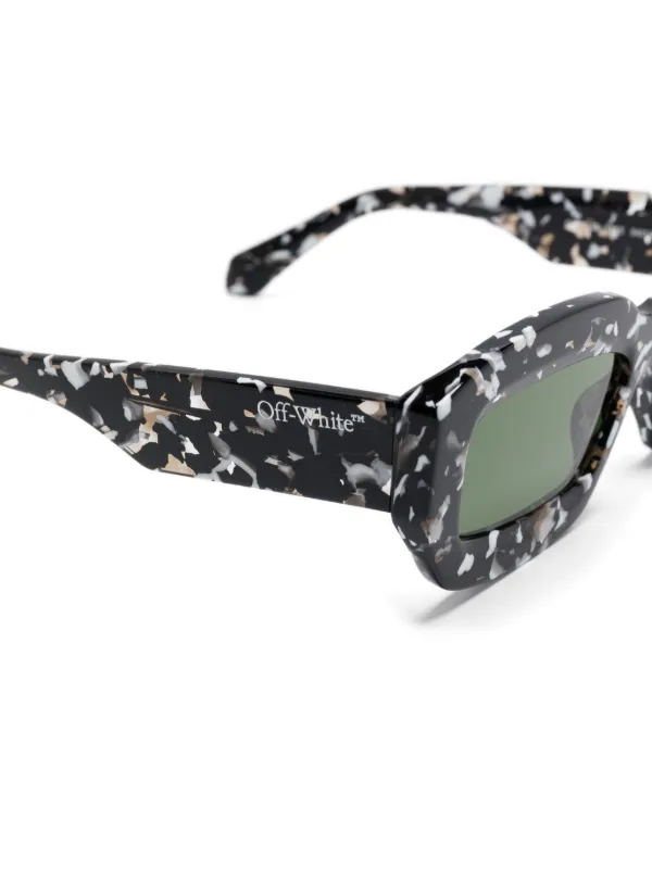 Off-White Eyewear Charlotte Sunglasses | Black | FARFETCH PT display picture 1