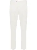 Corneliani pressed-crease trousers - White