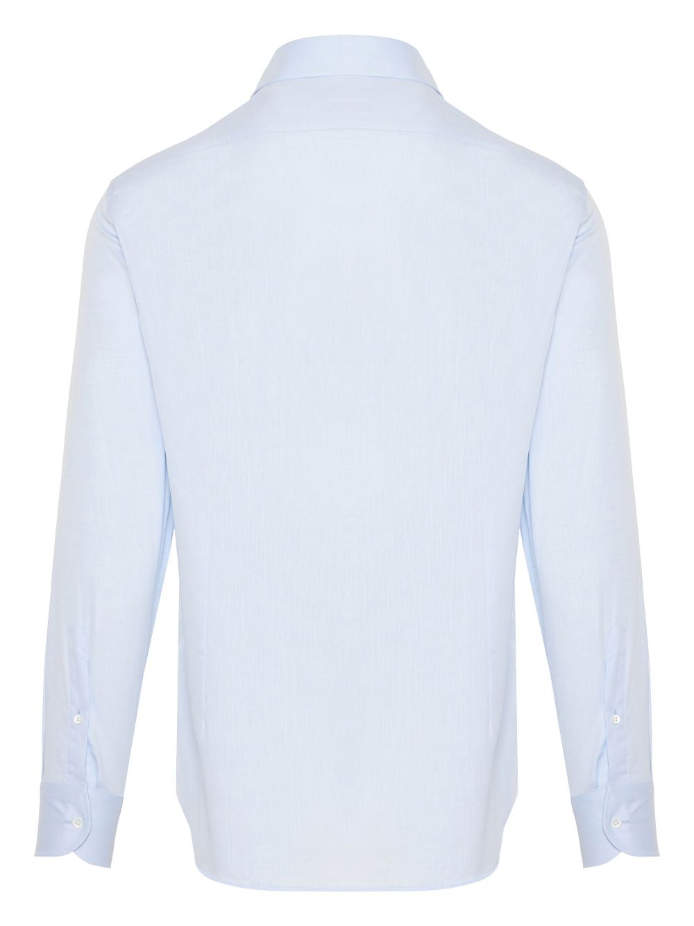 Corneliani poplin shirt - Blauw