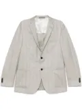 Corneliani herringbone-pattern blazer - Grey