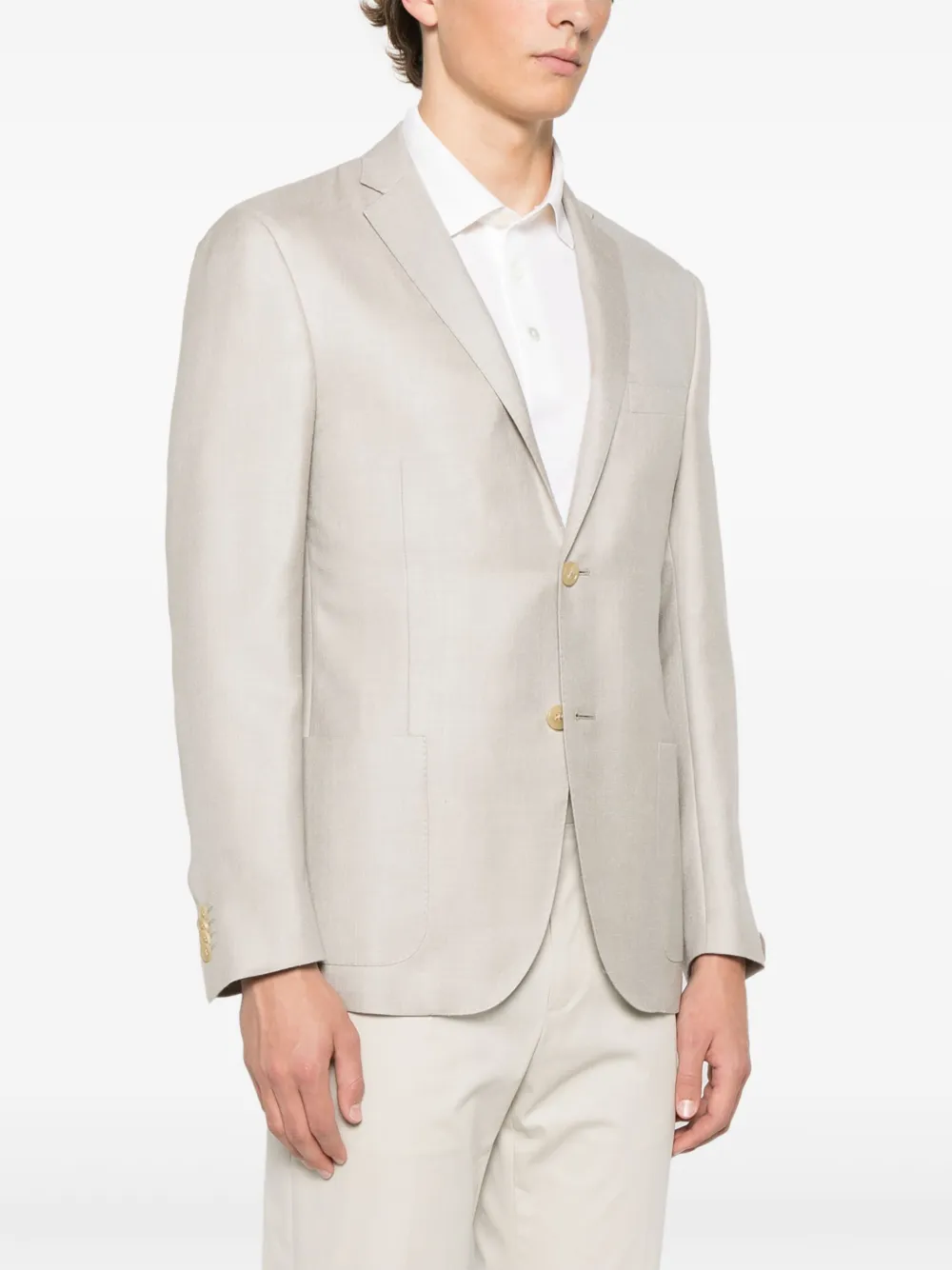 Corneliani Academy Light blazer Grijs