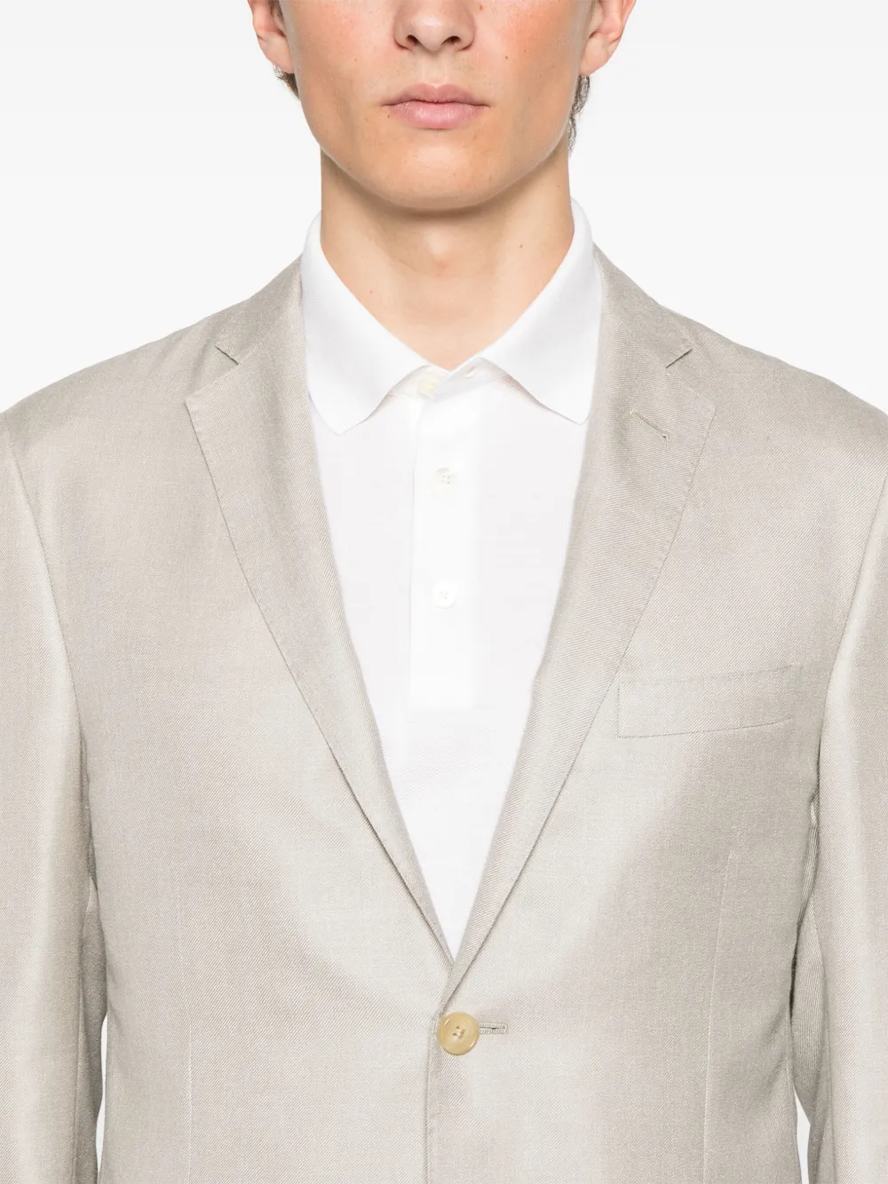 Corneliani Academy Light blazer Grijs