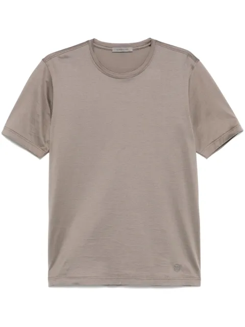 Corneliani embroidered-logo T-shirt 