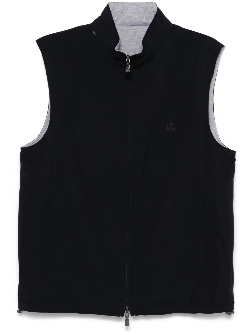 Corneliani reversible gilet Blauw