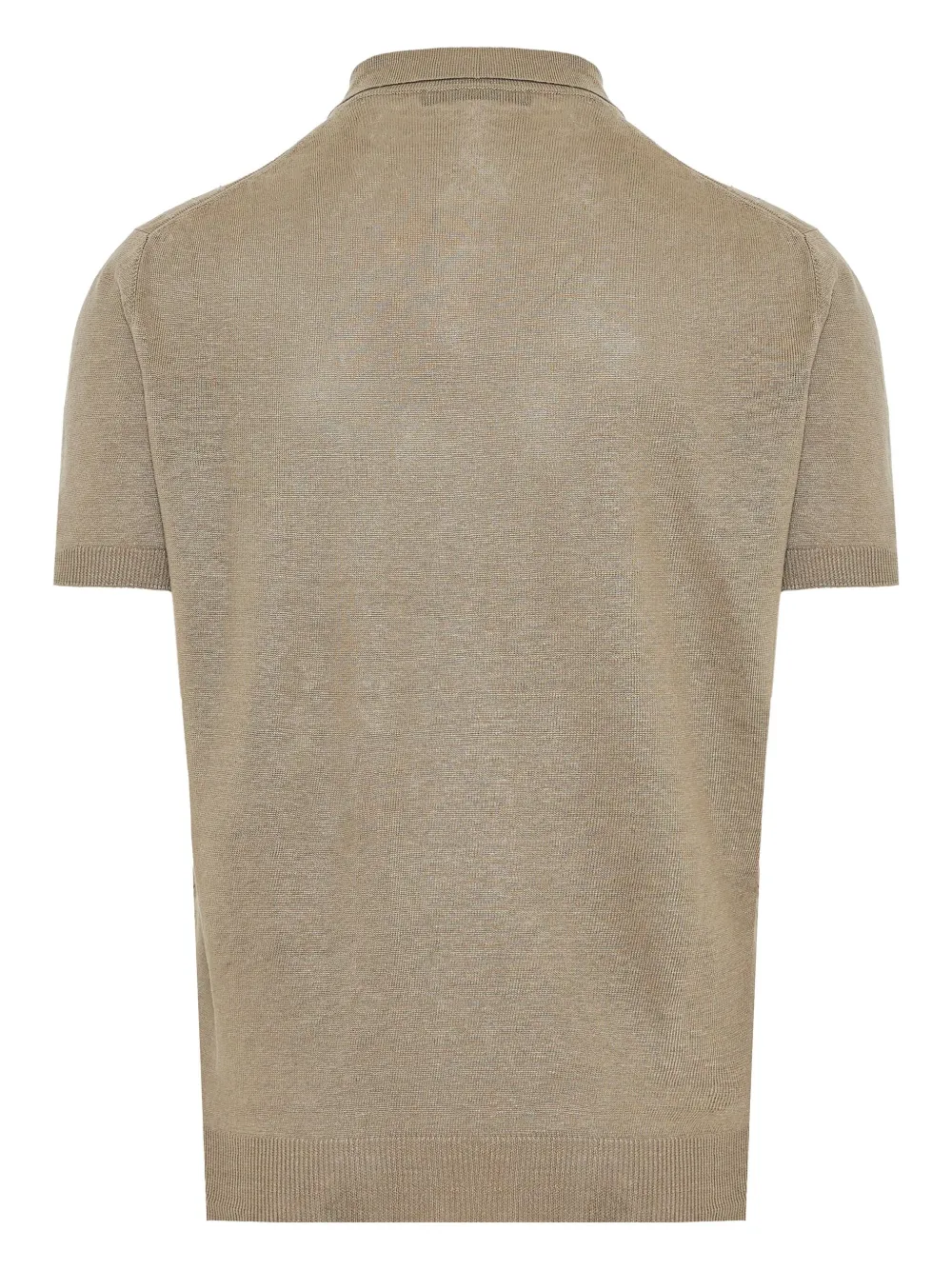 Corneliani linen polo shirt - Beige