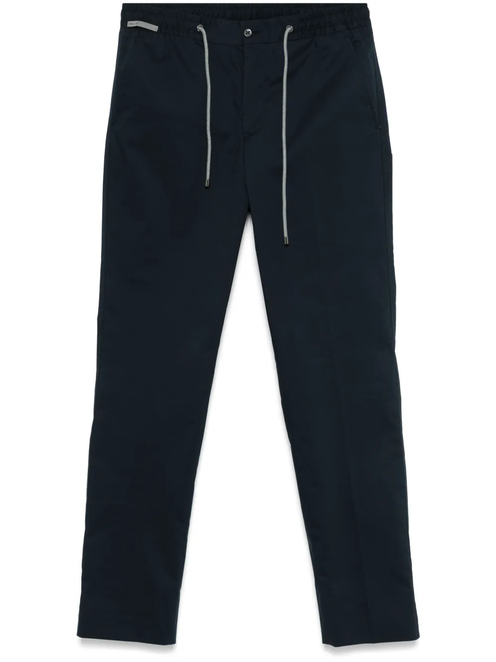 tapered-leg tapered trousers