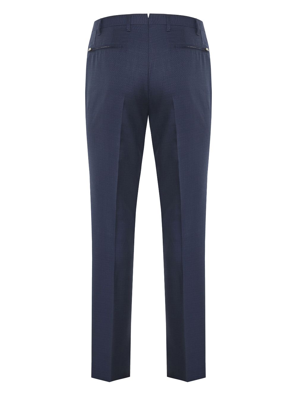 Corneliani pressed-crease wool trousers - Blauw