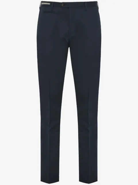 Corneliani Tapered-Hose mit Bügelfalten