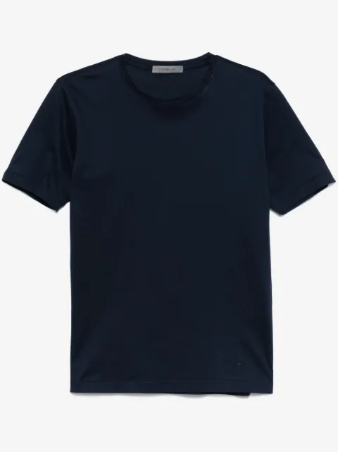 Corneliani embroidered-logo T-shirt 