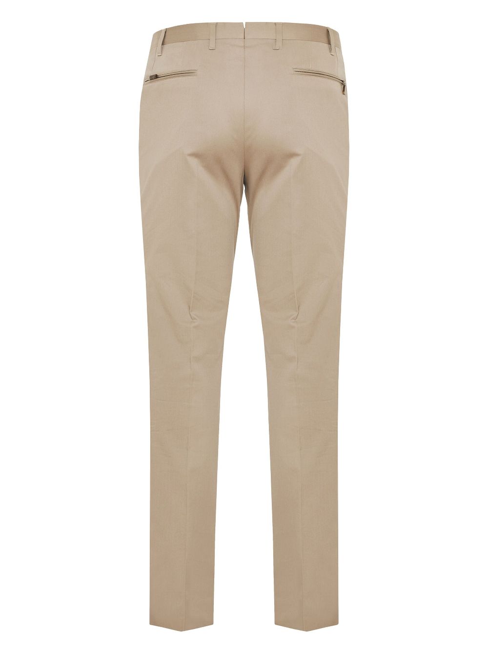 Corneliani pressed-crease tapered trousers - Beige