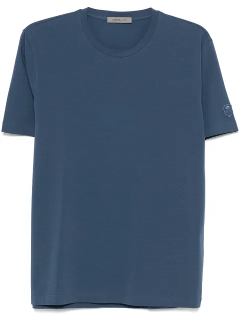 Corneliani embroidered-logo T-shirt 