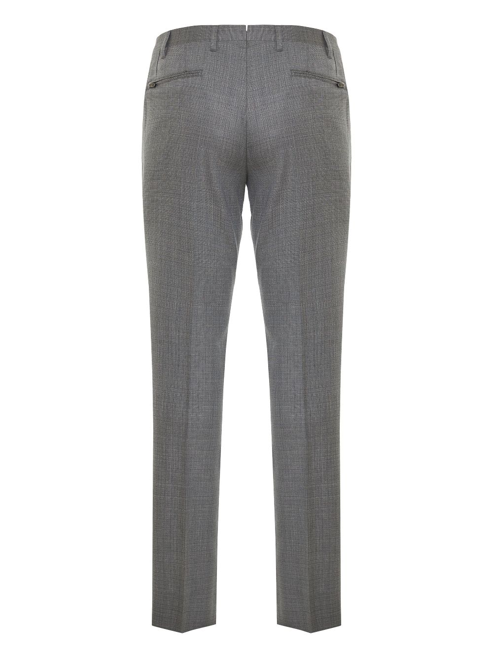 Corneliani pressed-crease wool trousers - Grijs