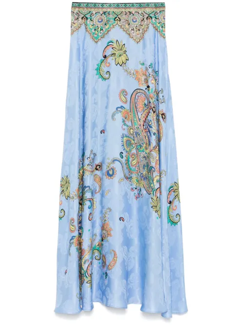 Jupe longue à motif cachemire - ETRO - Modalova